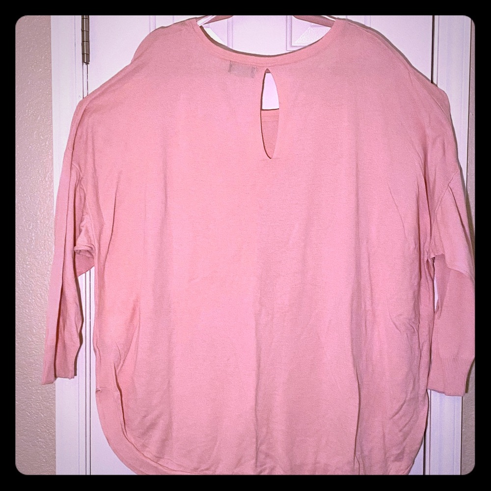Yours Clothing Pink Knitted Sweater Top